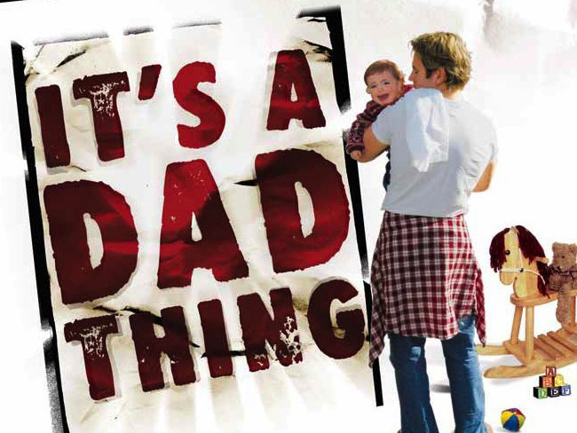 It's a Dad Thing poster artwork